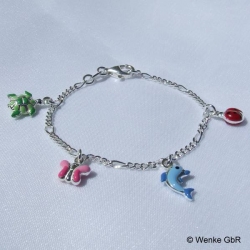 Kinderarmband Silber Bettelarmband Tieranh�nger
