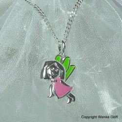 Kinderschmuck Anh�nger Silber Kleine Fee