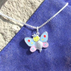 Kinderschmuck Anh�nger Silber  Schmetterling