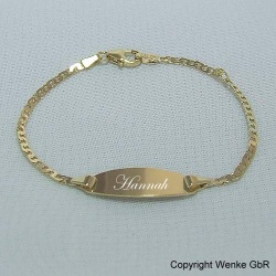 Kinderschmuck Gold zur Einschulung