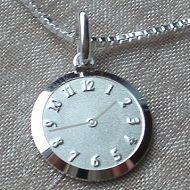 Taufgeschenk Taufuhr - Geburtsuhr Silber